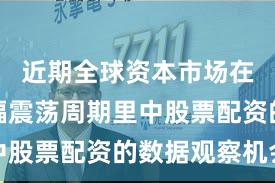 近期全球资本市场在当前宽幅震荡周期里中股票配资的数据观察机会